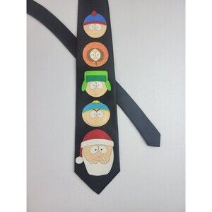 VINTAGE 1998 BIG SANTA &BOYS HEADS SOUTH PARK BIG HEADS COMEDY CENTRAL 100% POLY